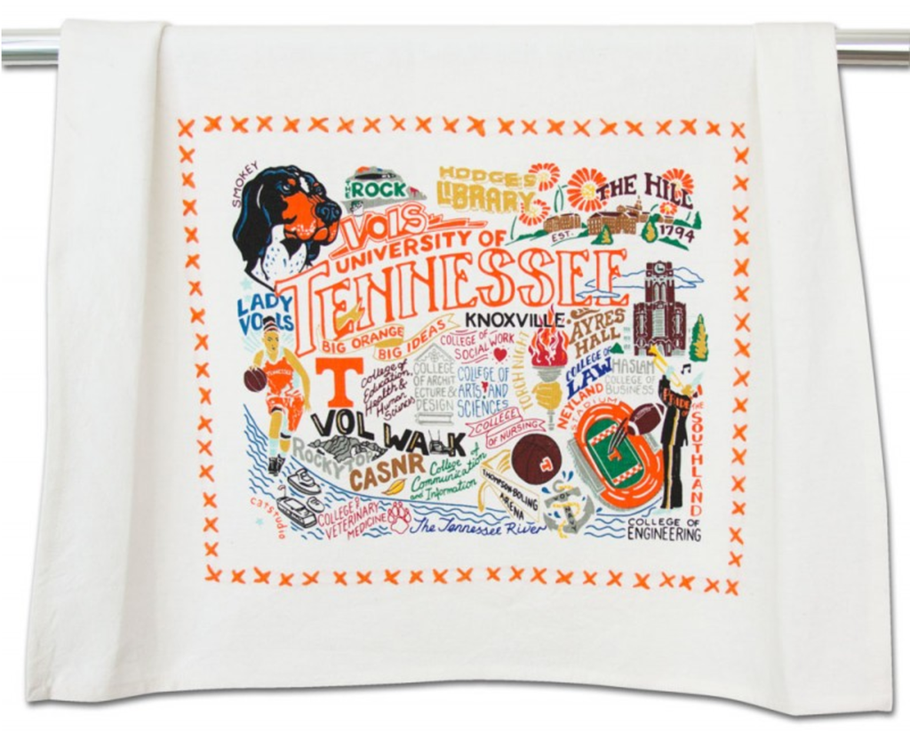 UNIVERSITY OF TENNESSEE DISH TOWEL BY CATSTUDIO - A. Dodson's