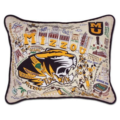 UNIVERSITY OF MISSOURI (MIZZOU) PILLOW BY CATSTUDIO - A. Dodson's