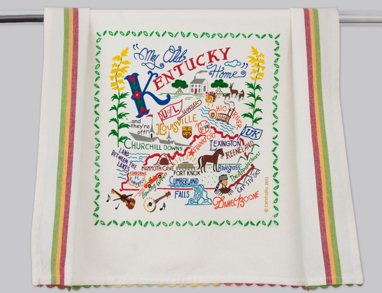 KENTUCKY DISH TOWEL BY CATSTUDIO - A. Dodson's