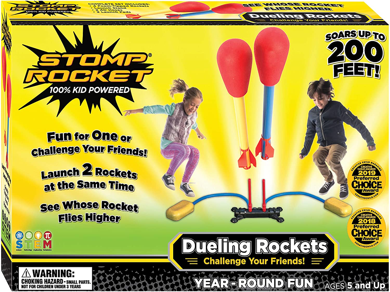 Dueling Stomp Rocket - A. Dodson's