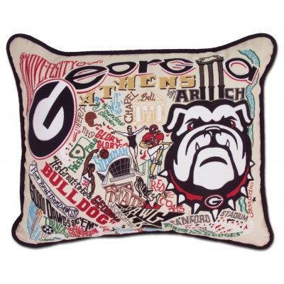 UNIVERSITY OF GEORGIA PILLOW BY CATSTUDIO - A. Dodson's