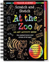 SCRATCH & SKETCH AT THE ZOO TRACE-ALONG - A. Dodson's