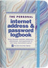 BLUE AGATE INTERNET ADDRESS & PASSWORD LOGBOOK - A. Dodson's