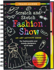 SCRATCH & SKETCH FASHION SHOW TRACE ALONG - A. Dodson's