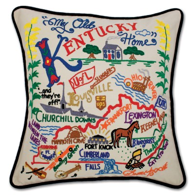 KENTUCKY PILLOW BY CATSTUDIO - A. Dodson's