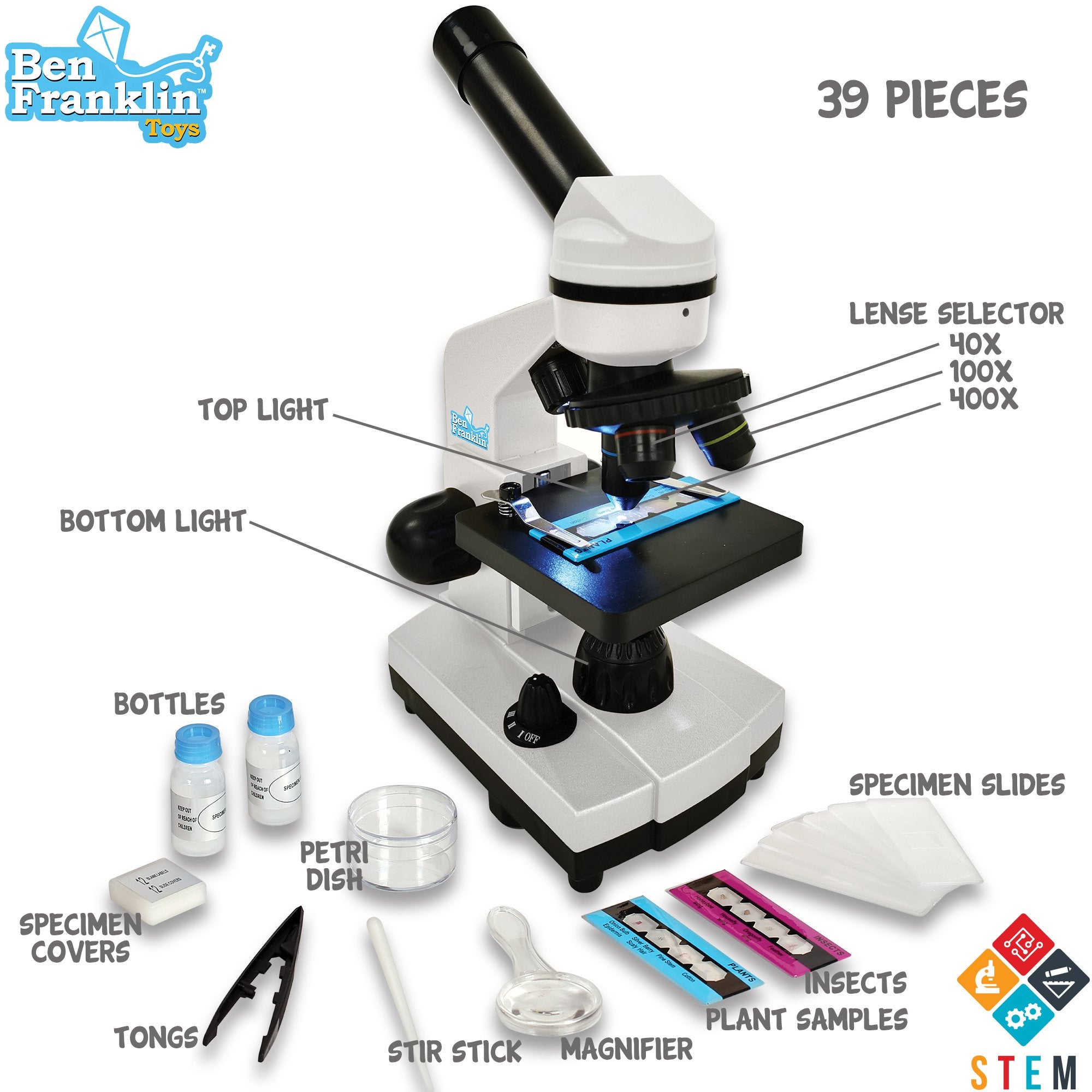 Microscope 39 Piece Set - A. Dodson's