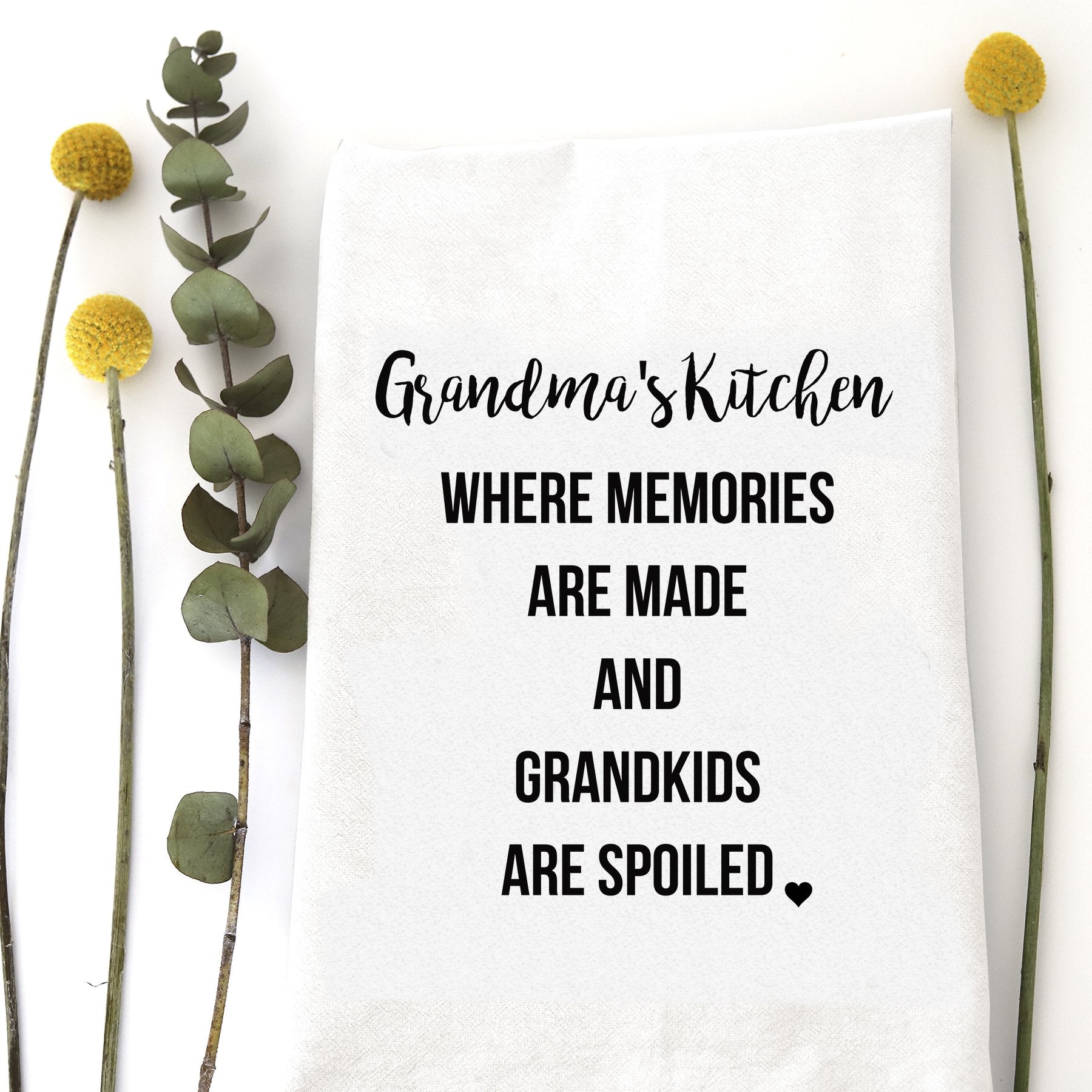 TEA TOWEL: GRANDMA'S KITCHEN - A. Dodson's