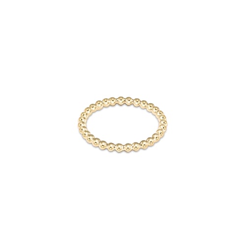 classic gold 2mm bead ring by enewton - A. Dodson's