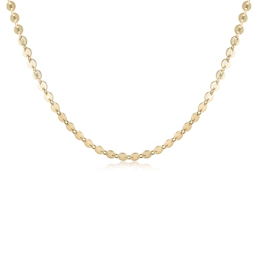 choker infinity chic 15" chain - gold by enewton