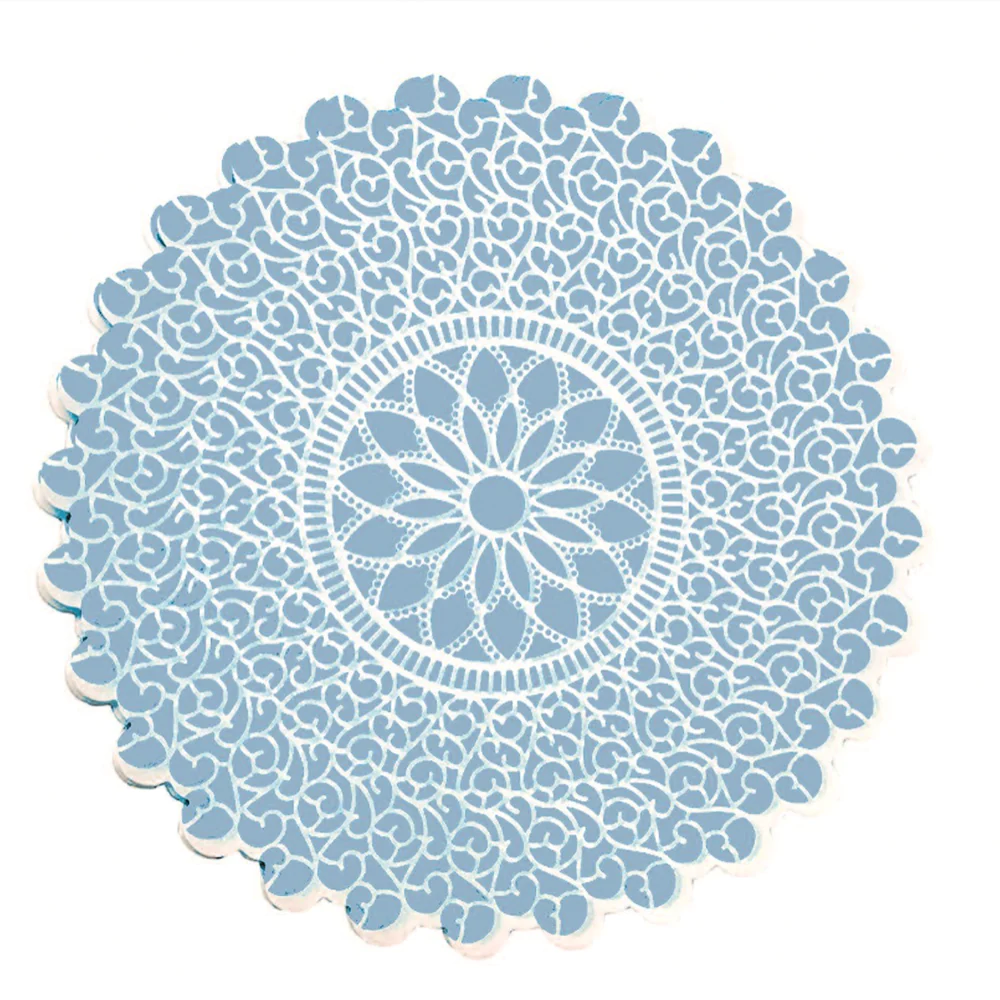 Sky Blue Parchment Rounds - 20 Pack - A. Dodson's