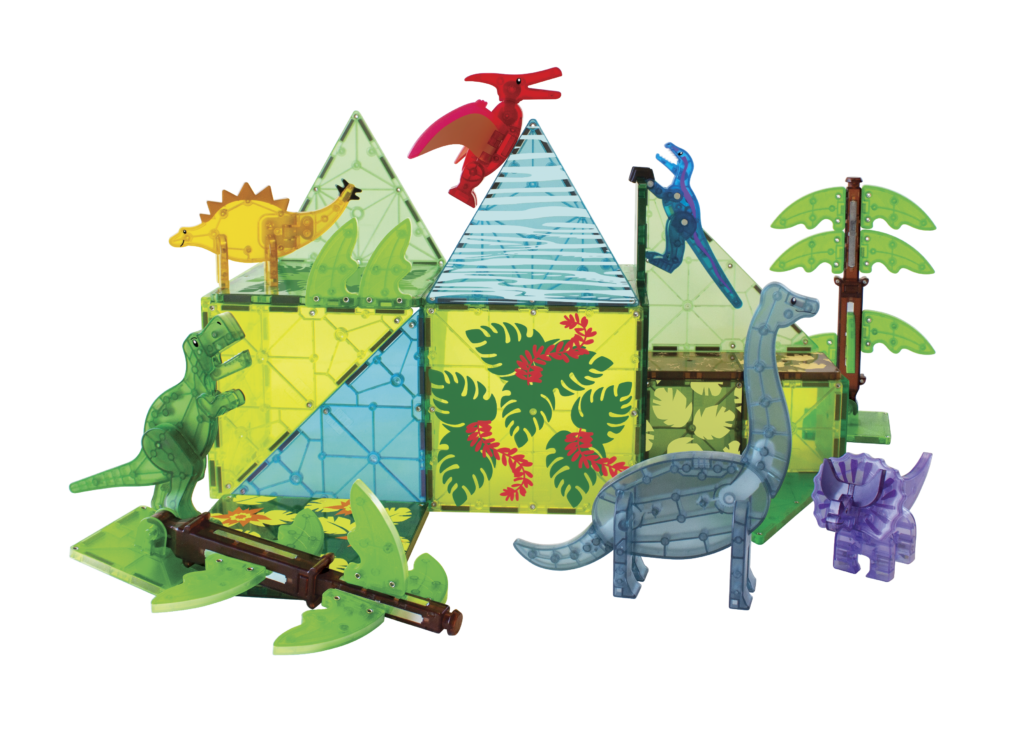 MAGNA-TILES Dino World XL 50-Piece Set - A. Dodson's