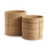 CANE RATTAN ROUND TREE BASKETS, SET OF 2 BY NAPA HOME & GARDEN - A. Dodson's