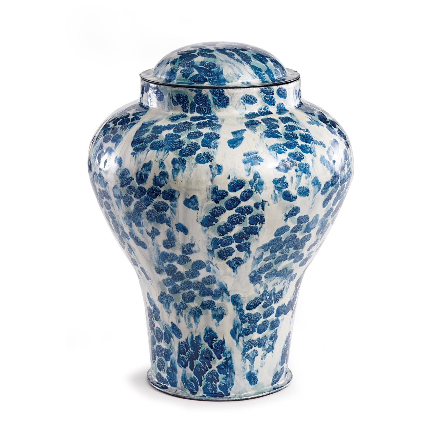 FLORET LIDDED URN SHORT BY NAPA HOME & GARDEN - A. Dodson's