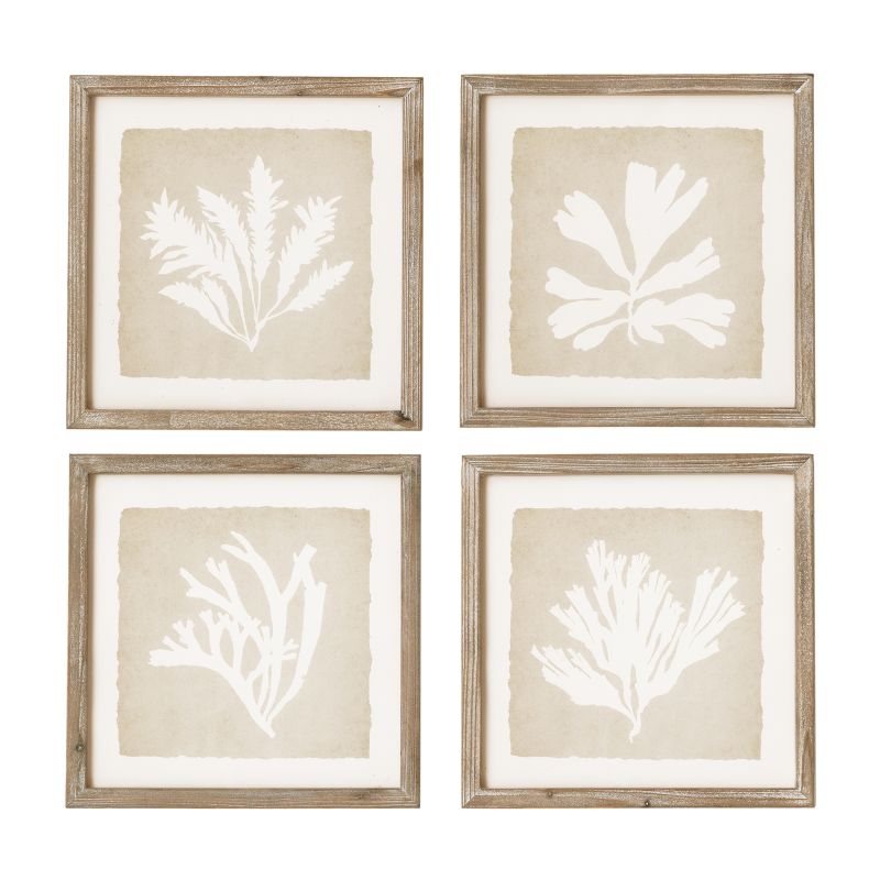 SEAWEED PETITE PRINTS, SET OF 4 BY NAPA HOME & GARDEN - A. Dodson's