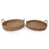 SEAGRASS ROUND TRAYS, SET OF 2 BY NAPA HOME & GARDEN - A. Dodson's