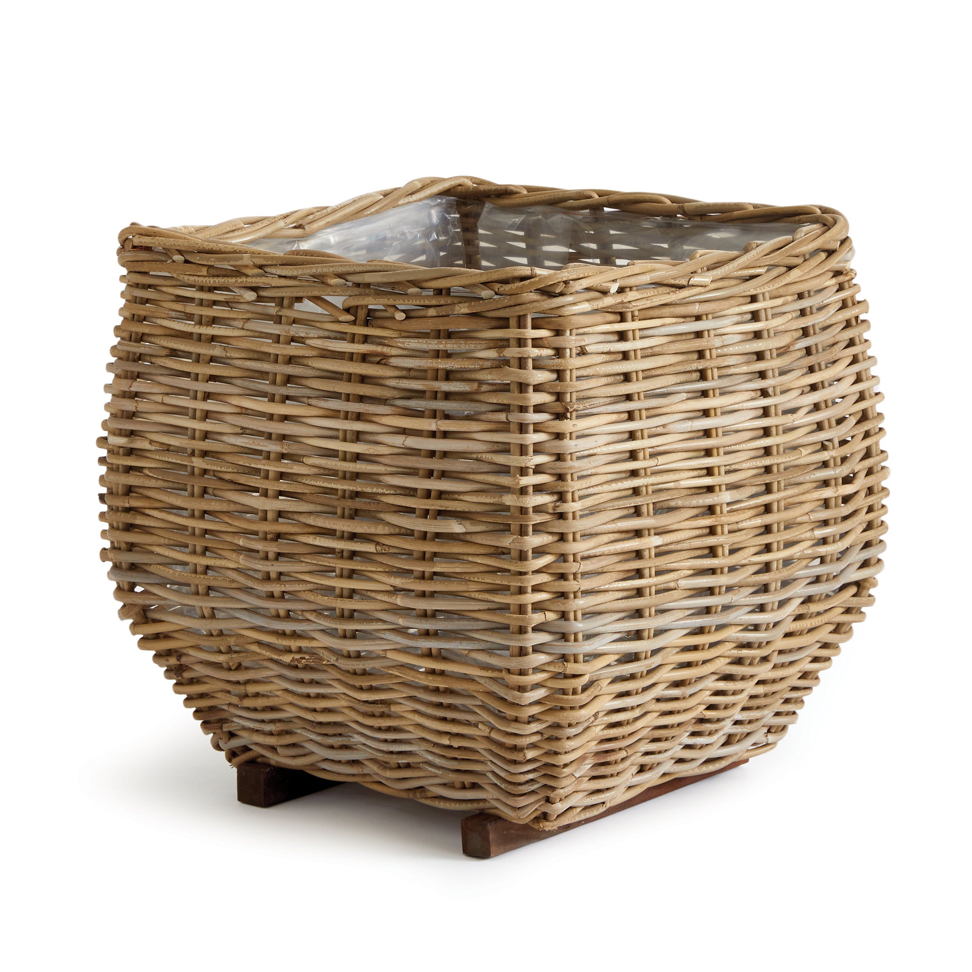 SYLVIE SQUARE TAPER BASKET LARGE BY NAPA HOME & GARDEN - A. Dodson's