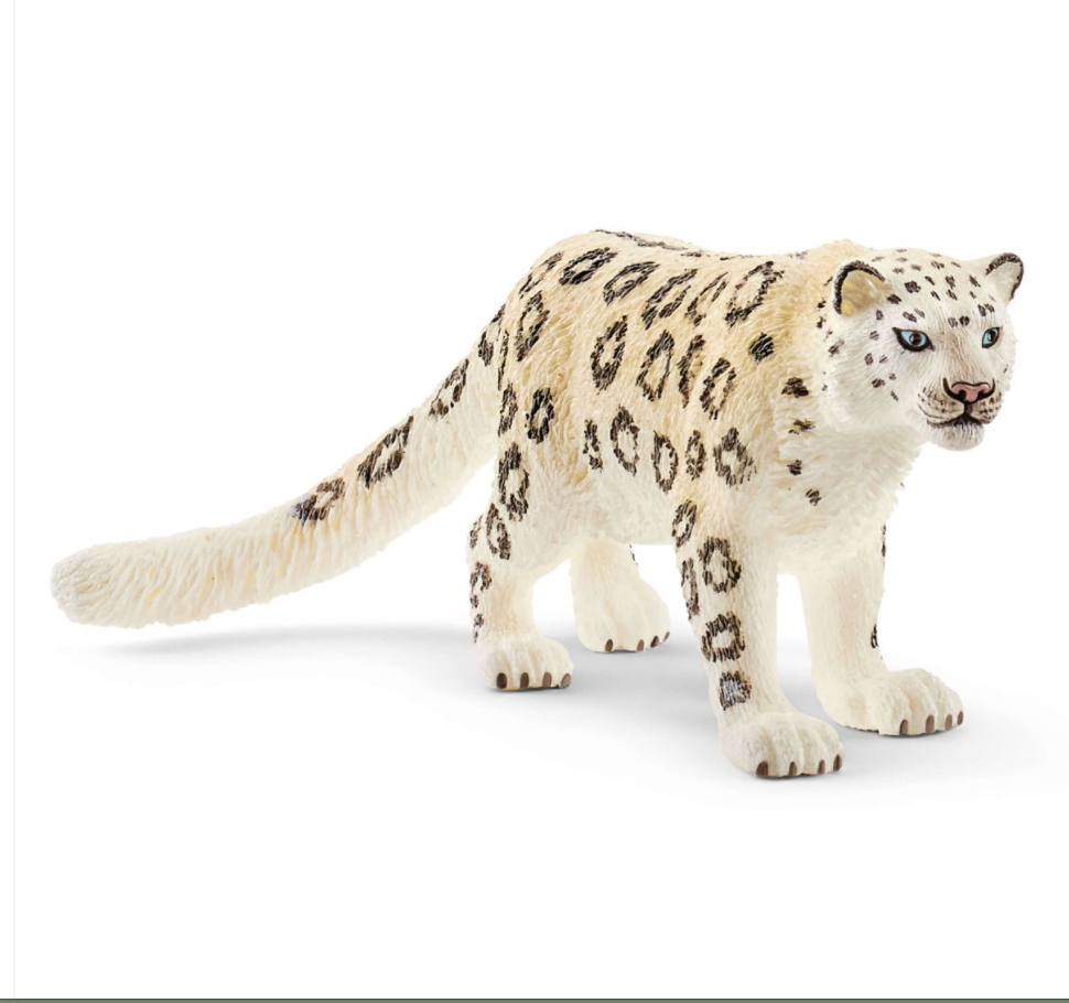 SNOW LEOPARD BY SCHLEICH - A. Dodson's