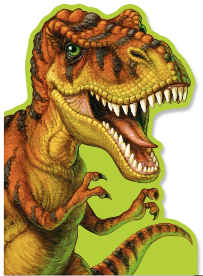 BIRTHDAY - T-REX CARD - A. Dodson's