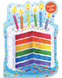 SCRATCH AND SNIFF - RAINBOW CAKE CARD - A. Dodson's