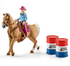 BARREL RACING WITH COWGIRL BY SCHLEICH - A. Dodson's