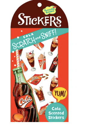 SCRATCH AND SNIFF - COLA STICKERS - A. Dodson's