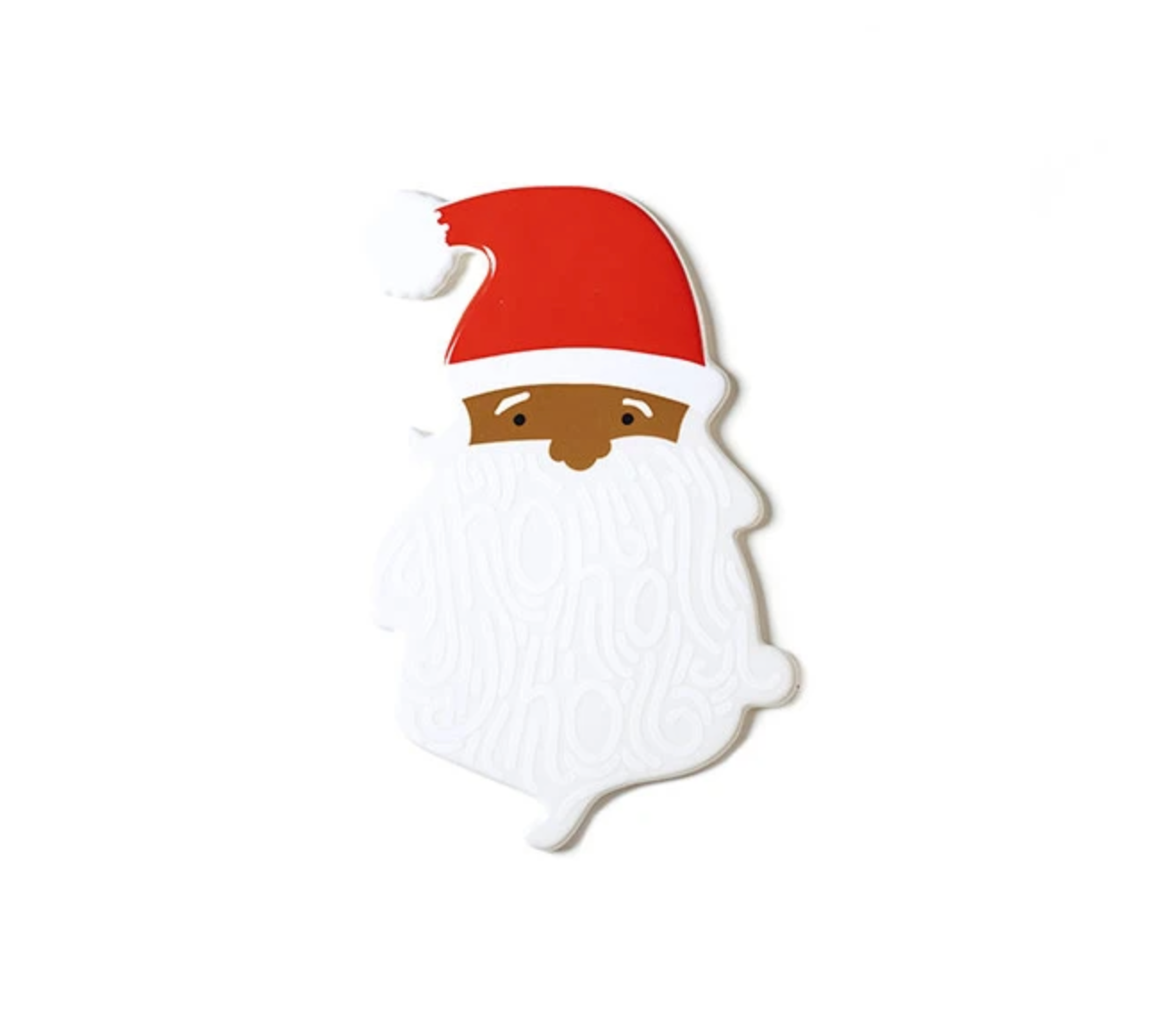 HAPPY EVERYTHING SANTA HO HO HO BROWN SKIN MINI ATTACHMENT - A. Dodson's