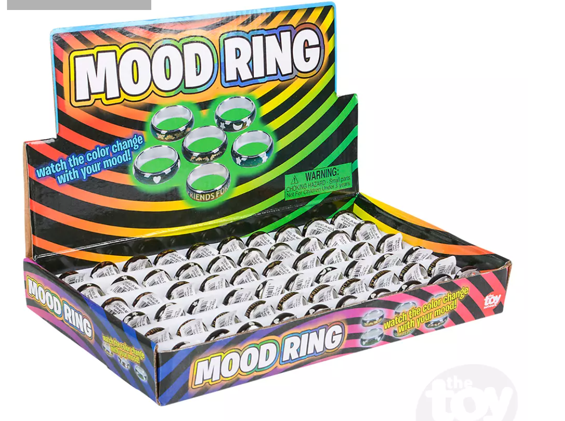 Patterned Mood Ring - A. Dodson's