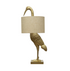 Resin Bird Table Lamp, Gold Finish - A. Dodson's