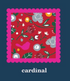 Nora Fleming Cardinal Cocktail Napkins - A. Dodson's