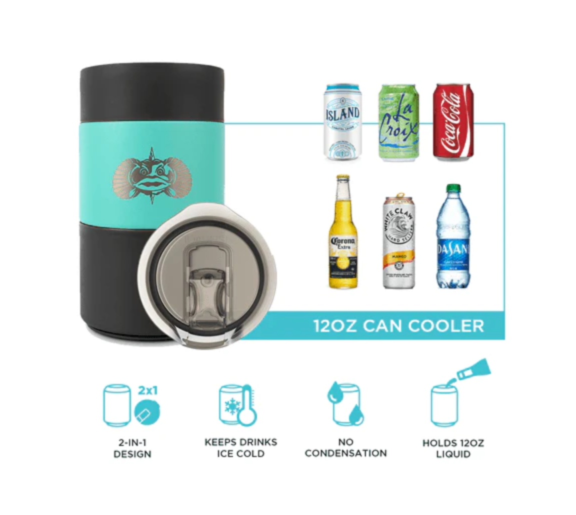 OG Can Cooler- Teal - A. Dodson's