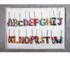 Wool Felt Embroidered Alphabet Ornament, 20 Styles - A. Dodson's