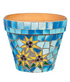 Nesting Sunflower Mosaic Planter, 2 Sizes - A. Dodson's