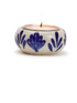 CHINOISERIE CANDLEHOLDER WITH TEALIGHT CANDLE - A. Dodson's