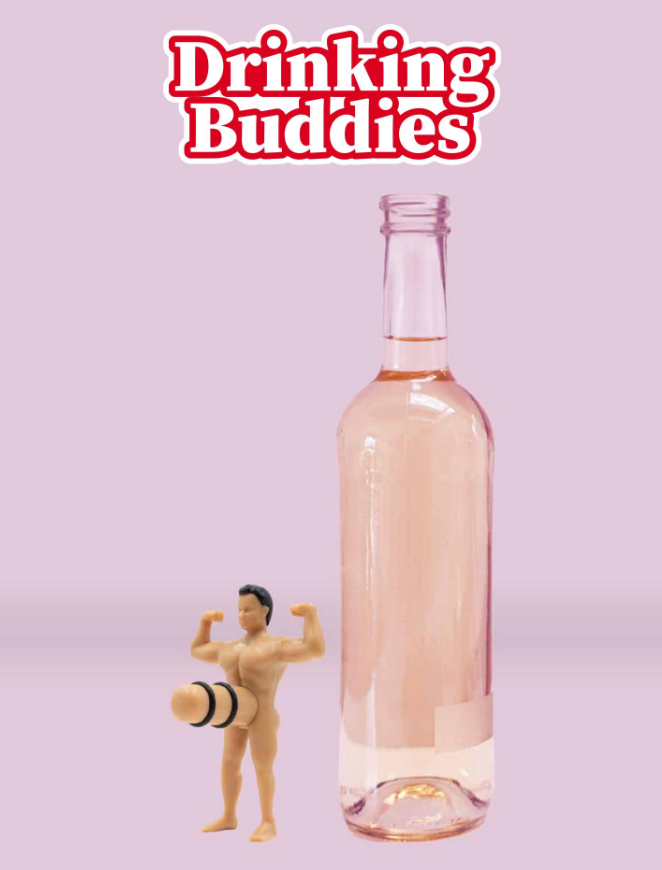 Cheeky Buddy Wine Stopper - A. Dodson's