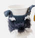 Mug Knit Holder, 3.5", 8 Styles