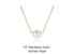 16" Necklace Gold - Admire Pearl by enewton