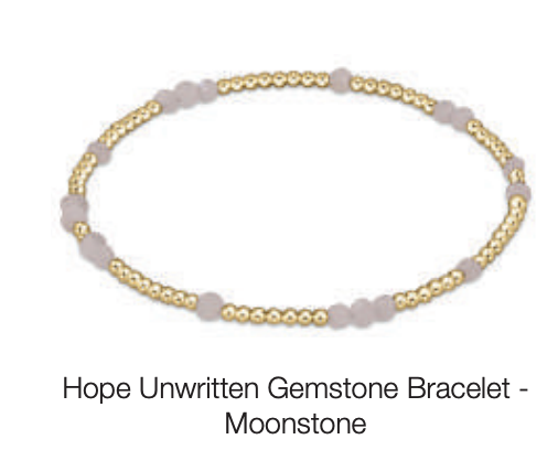 hope unwritten gemstone bracelet - moonstone by enewton - A. Dodson's