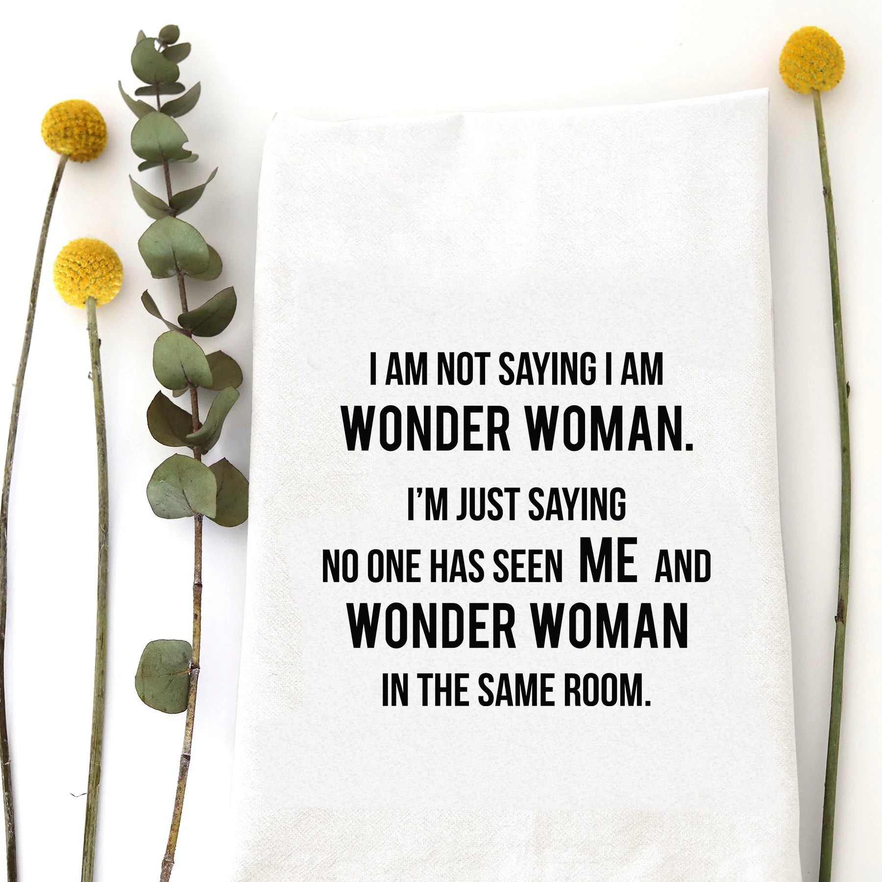 TEA TOWEL: WONDER WOMAN