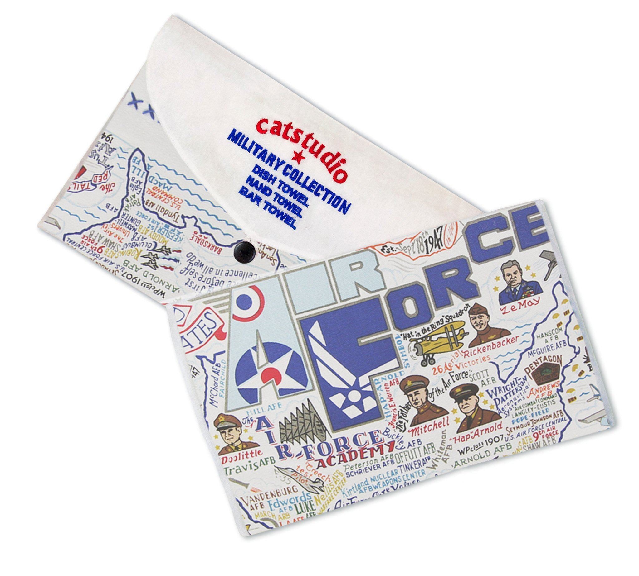 AIR FORCE DISHTOWEL BY CATSTUDIO - A. Dodson's