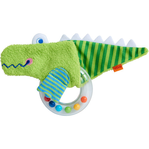 Crocodile Rattle with Removable Teething Ring - A. Dodson's