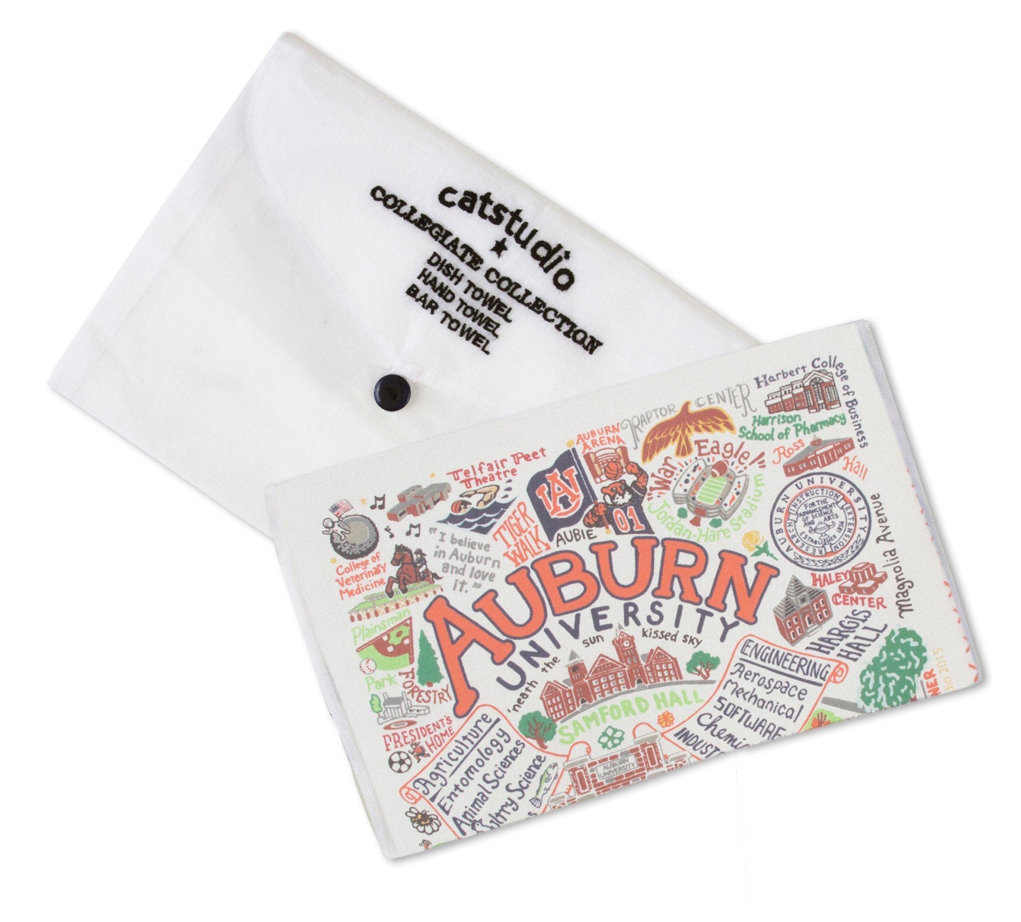 AUBURN UNIVERSITY DISH TOWEL BY CATSTUDIO - A. Dodson's