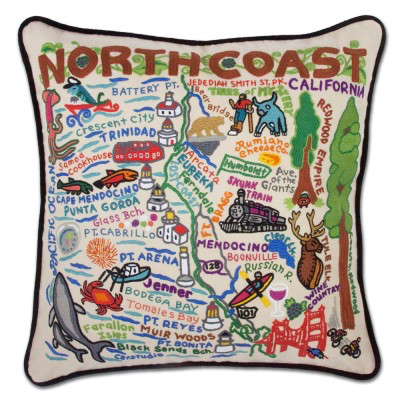 NORTH COAST PILLOW BY CATSTUDIO - A. Dodson's