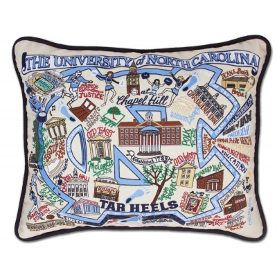 THE UNIVERSITY OF NORTH CAROLINA (CHAPEL HILL) PILLOW BY CATSTUDIO - A. Dodson's