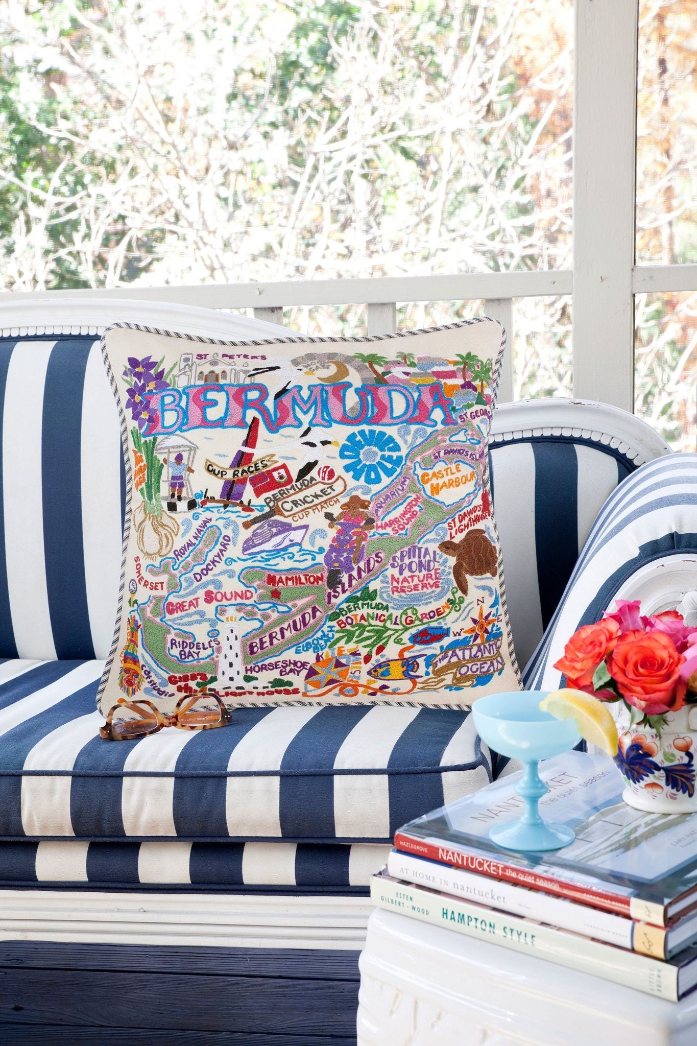 BERMUDA PILLOW BY CATSTUDIO - A. Dodson's