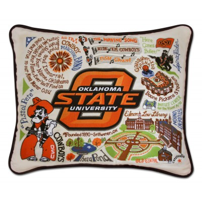 OKLAHOMA STATE UNIVERSITY PILLOW BY CATSTUDIO - A. Dodson's