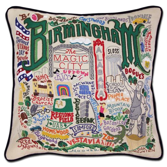 BIRMINGHAM PILLOW BY CATSTUDIO - A. Dodson's