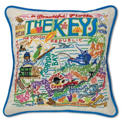 FLORIDA KEYS PILLOW BY CATSTUDIO - A. Dodson's