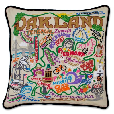 OAKLAND PILLOW BY CATSTUDIO - A. Dodson's