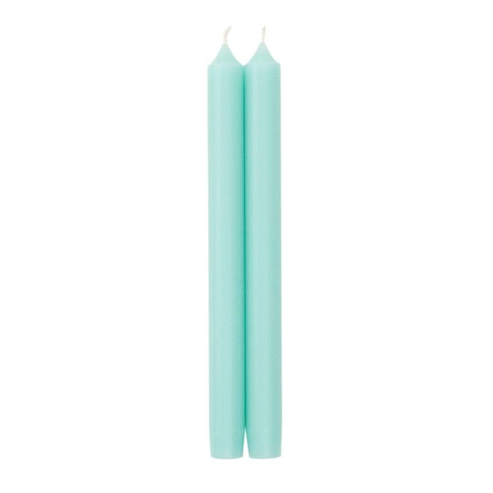 AQUA DUET CANDLE - CANDLE CROWN PAIRS 10 INCH - A. Dodson's