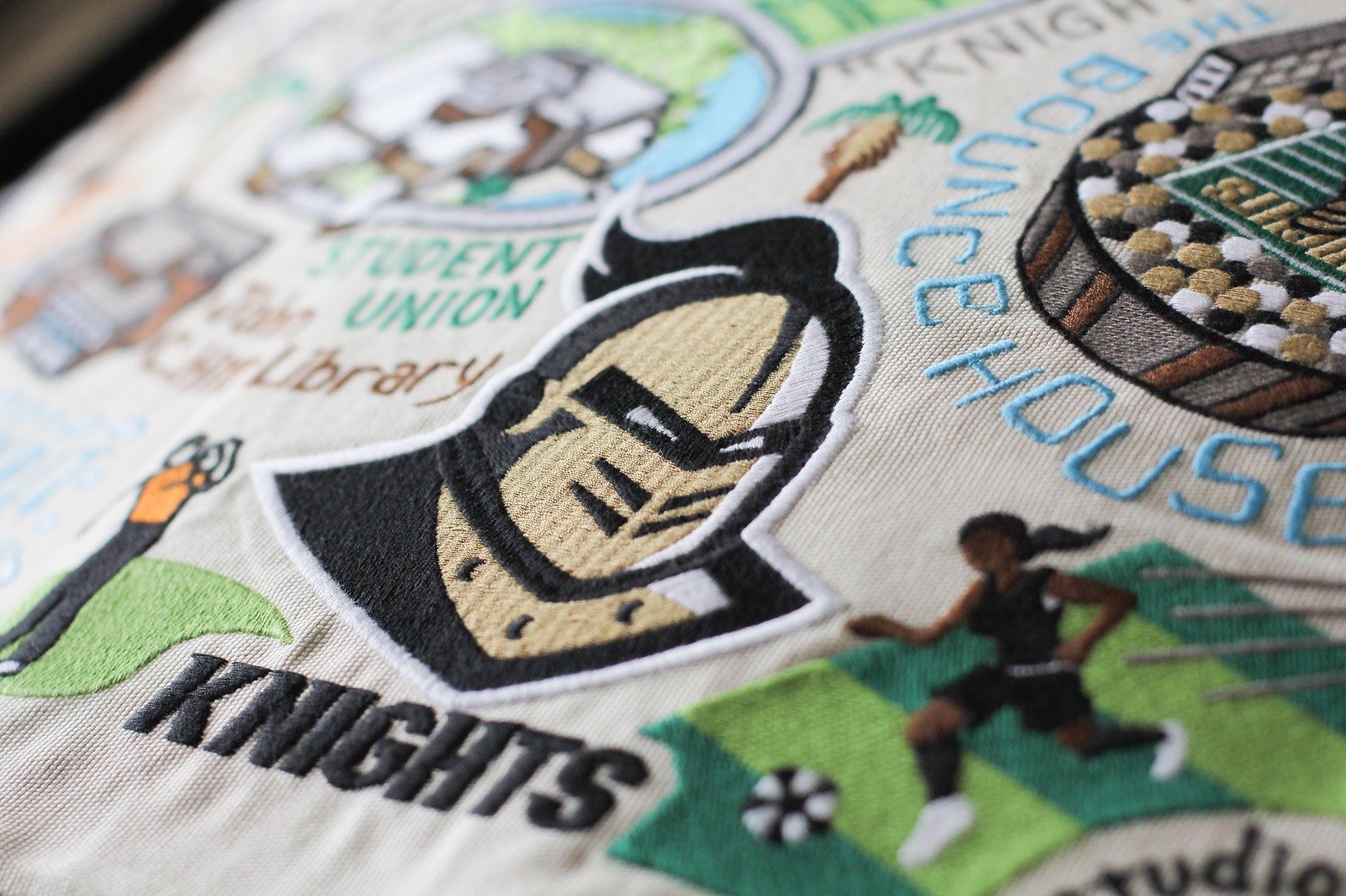 UNIVERSITY OF CENTRAL FLORIDA PILLOW BY CATSTUDIO - A. Dodson's